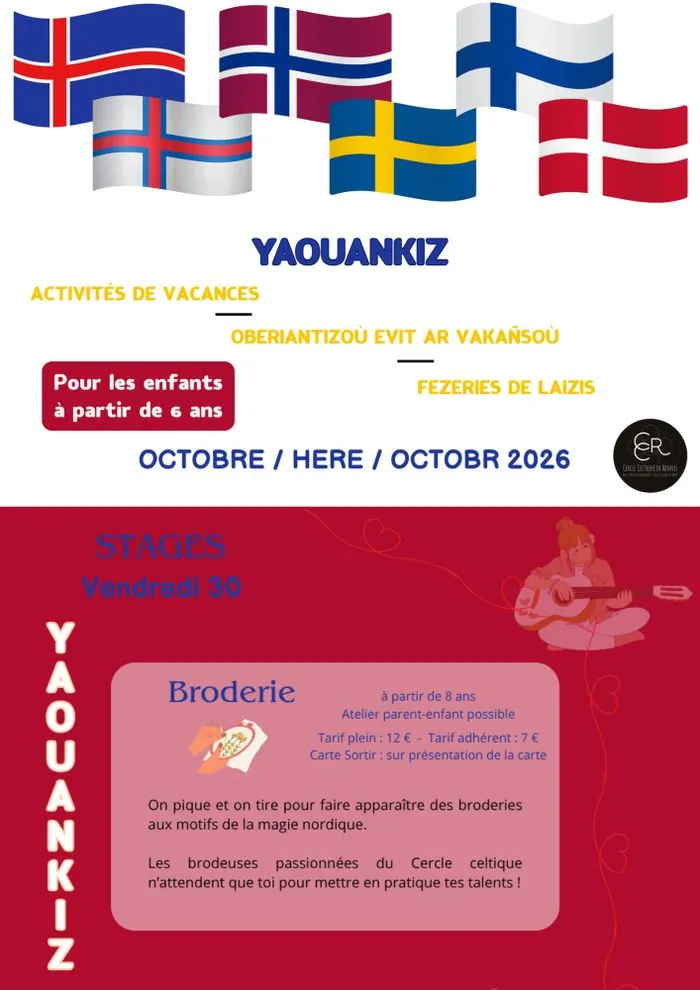 YAOUANKIZ - Stage de broderie