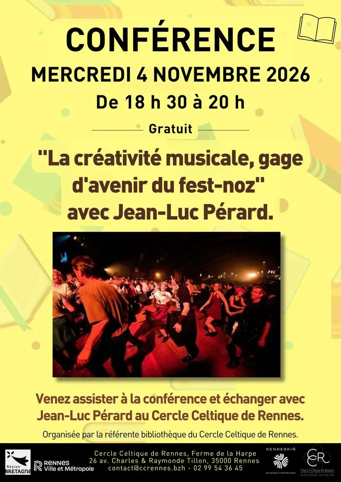 Conférence "La créativité musicale, gage d'avenir du fest-noz"