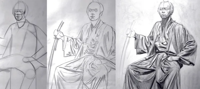 Stage de dessin : Les drapés