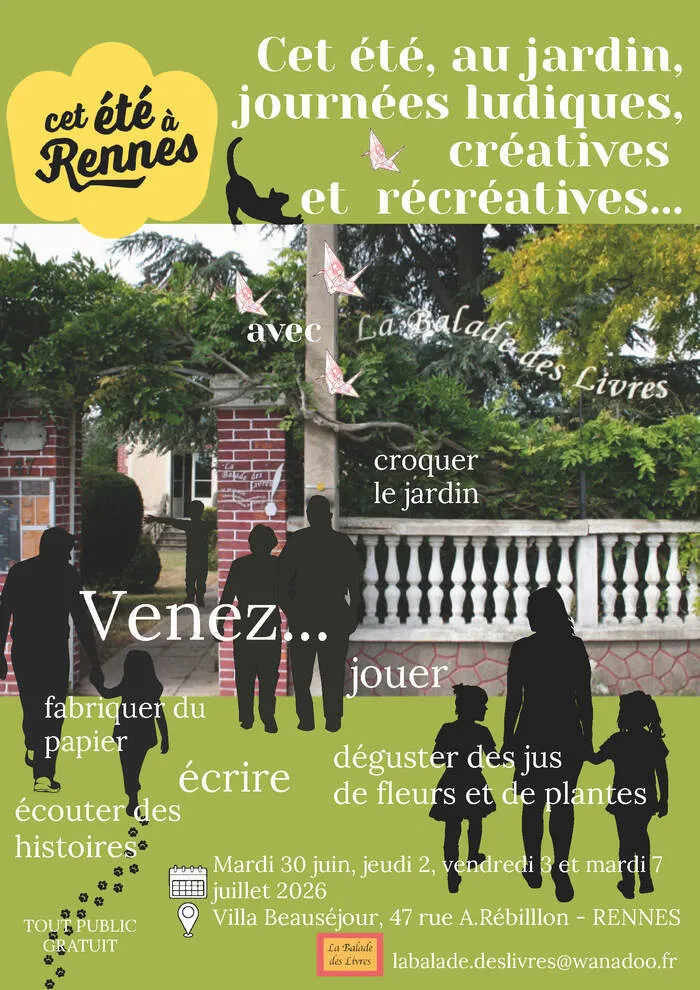 Cet été, au jardin avec La Balade des Livres