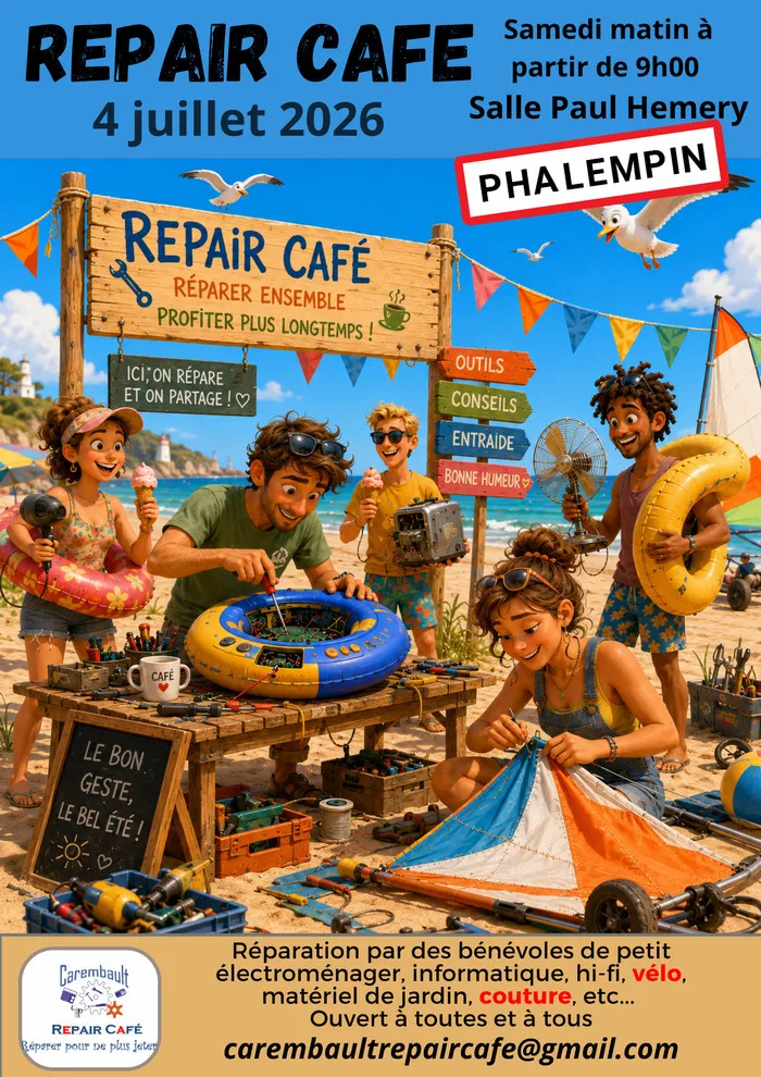 Le carembault repair café organise son 20e événement
