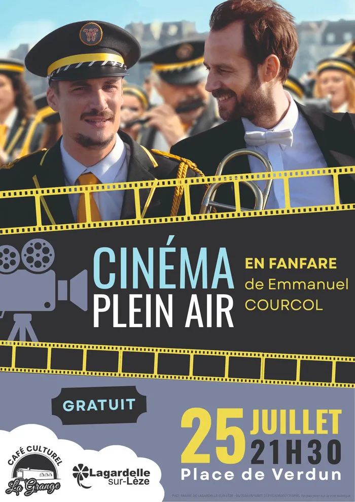 Cinéma plein air : « En fanfare » de Emmanuel COURCOL