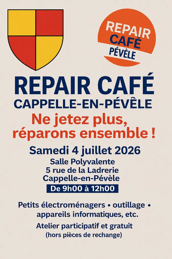 Repair Café Cappelle en Pévèle