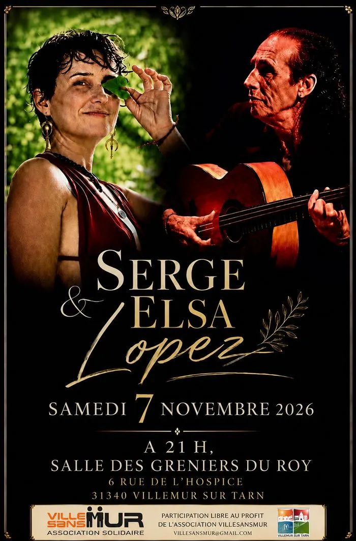 Concert à deux voix-Serge et Elsa LOPEZ