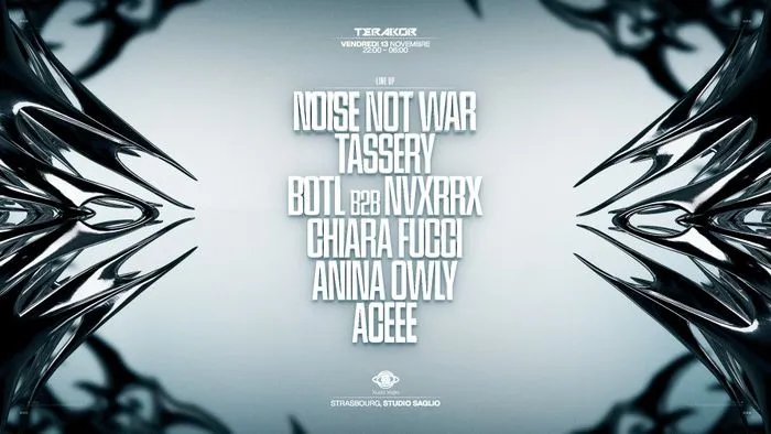TERAKOR : NØCTRA - NOISE NOT WAR, TASSERY, BOTL B2B NVXRRX