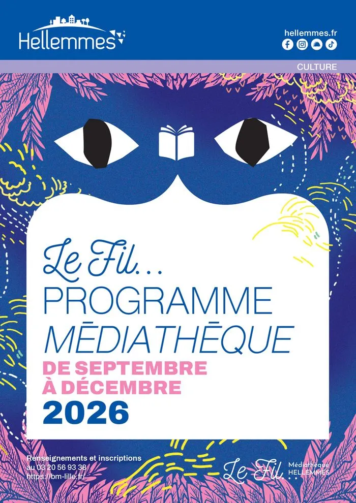 Le Fil, médiathèque - Programme de septembre à décembre