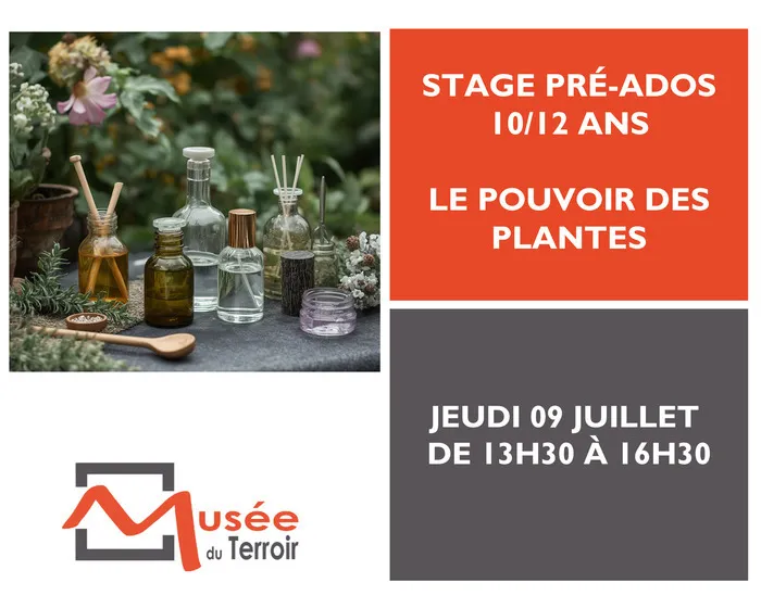 Stage pré-ados 10/12 ans : le pouvoir des plantes