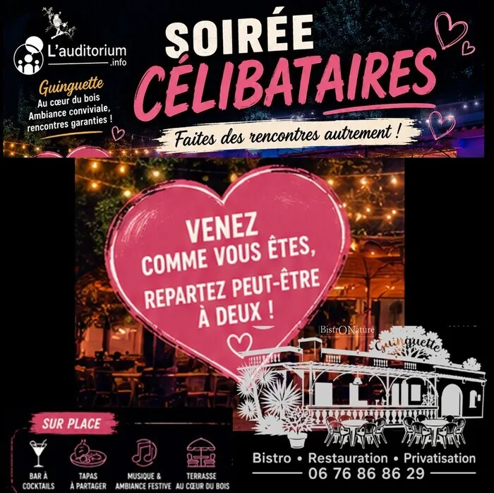 ✨ SOIRÉE CÉLIBATAIRE : RENCONTRES, JEUX & FUN ! ✨