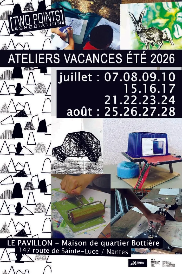 Ateliers d'été au Pavillon : Arts Plastiques, BD, Manga et Architecture
