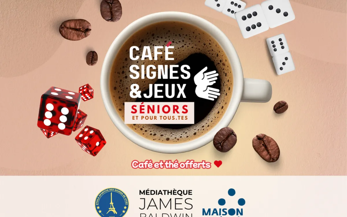 Café Signes & Jeux en LSF - Séniors et pour tous.tes