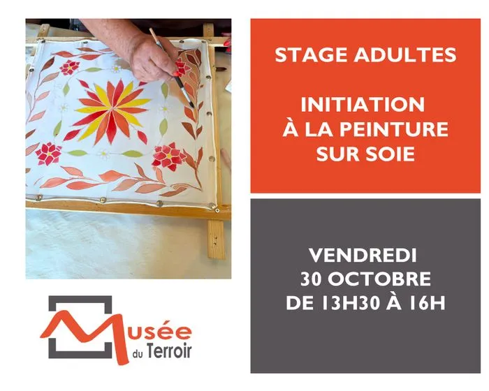 [COMPLET] Stage Adulte : initiation à la peinture sur soie
