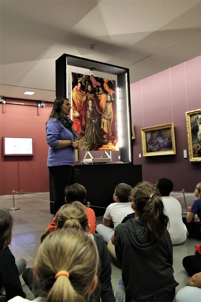 Visite famille 6-10 ans "Le peintre et ses matériaux"
