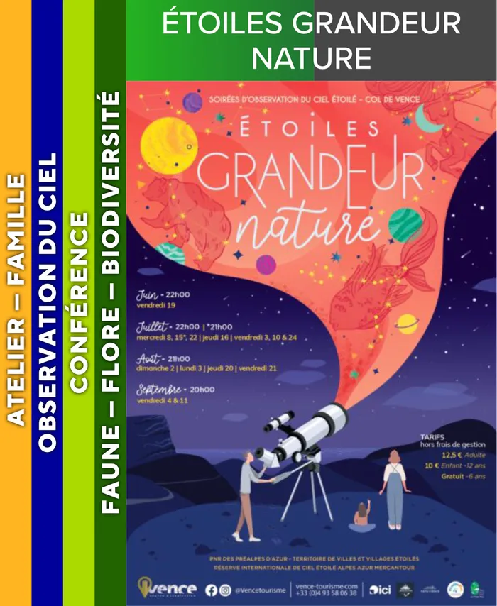 ALPES AZUR MERCANTOUR - Étoiles grandeur nature