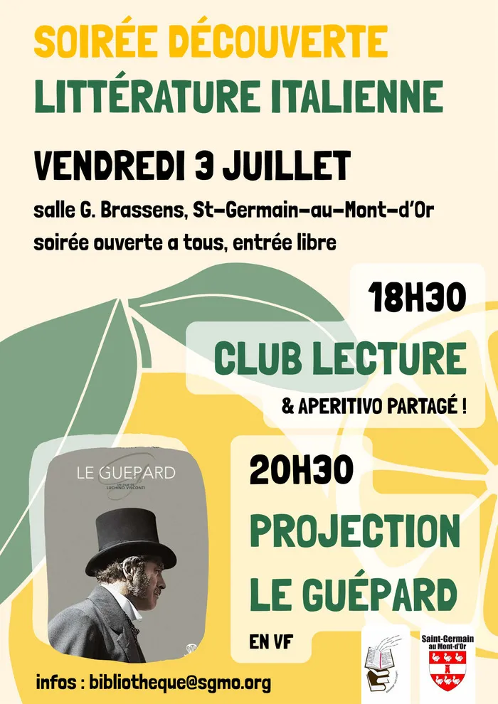 A la découverte de la littérature italienne !