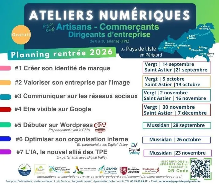 Atelier numérique : communiquer sur les réseaux sociaux