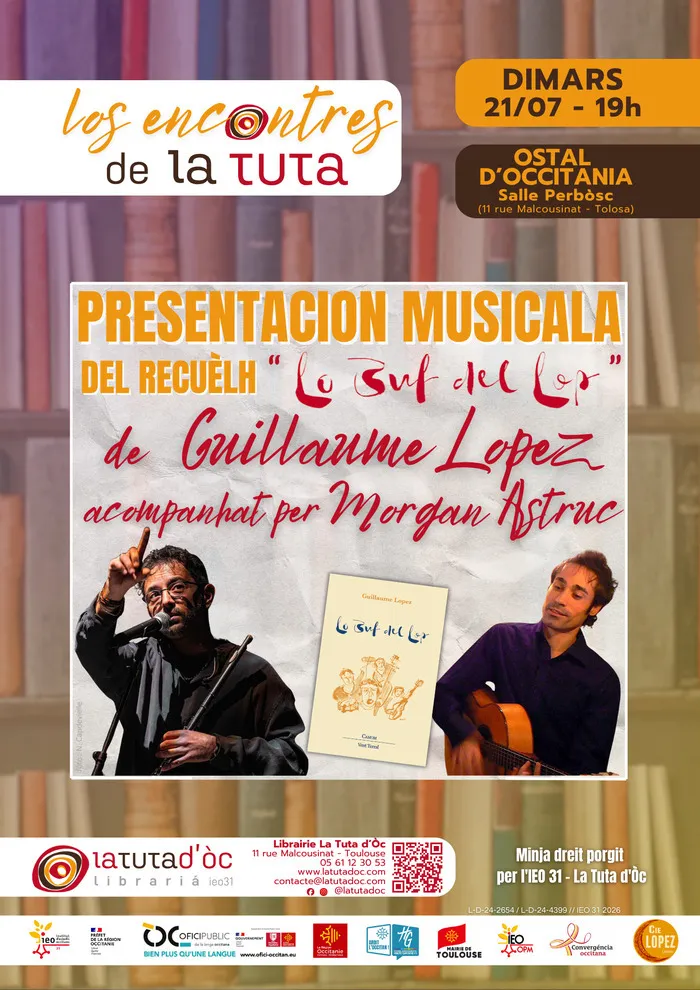 Présentation musicala de "Lo Buf del Lop" de Guillaume Lopez