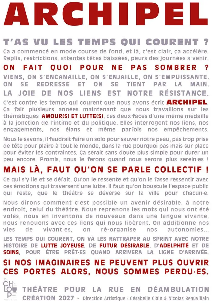 Sortie de Résidence ARCHIPEL