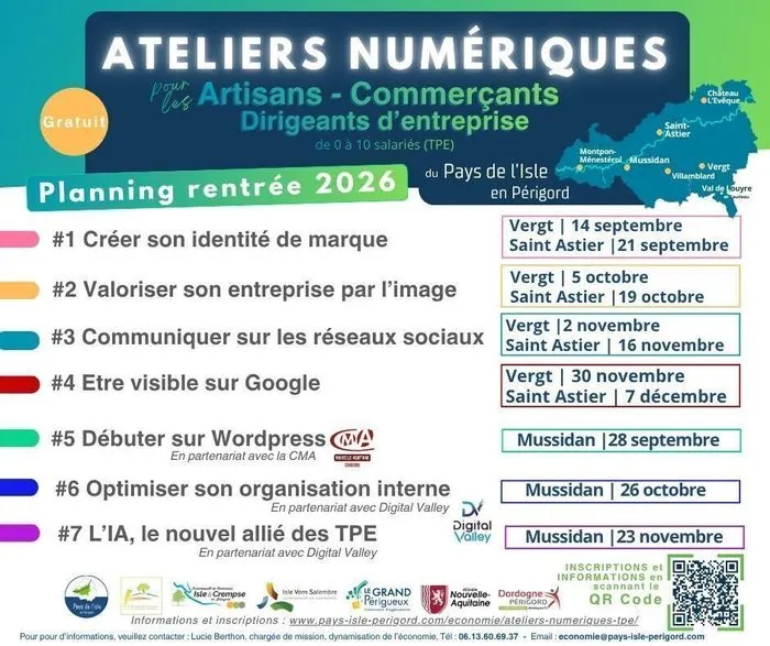 Atelier numérique : être visible sur Google