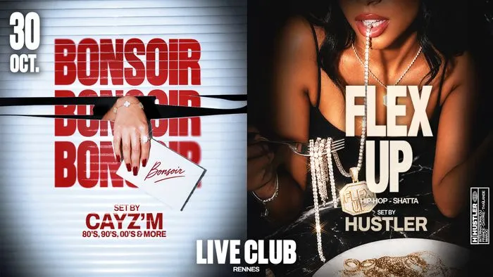 FLEX UP X BONSOIR : HUSTLER & CAYZ'M