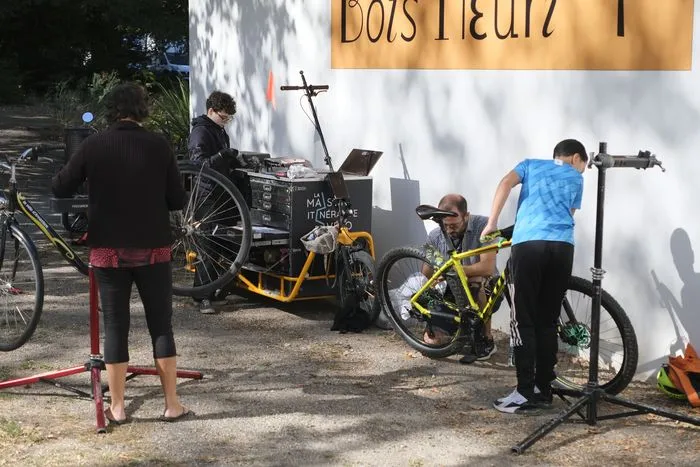 Réparation vélo