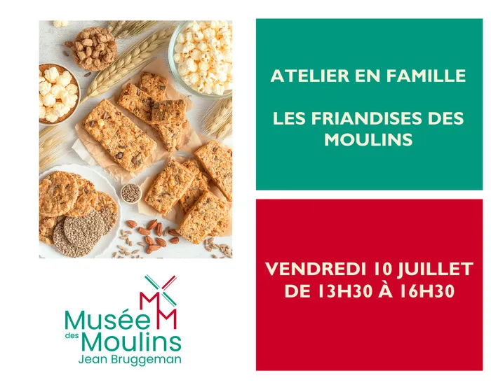 Atelier en famille : les friandises des moulins