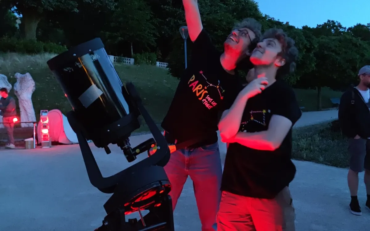 Nuit des étoiles au parc Montsouris