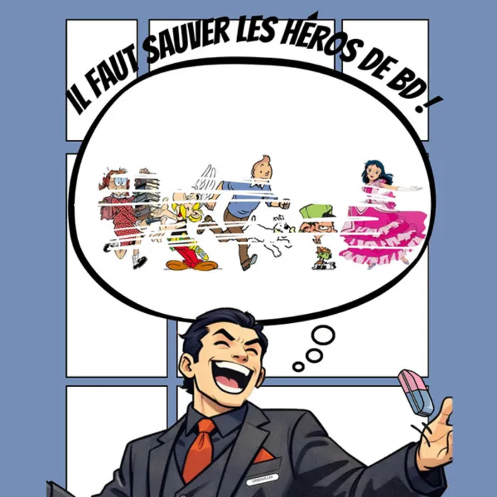 Il faut sauver les héros de BD ! dans le cadre de Partir en Livre