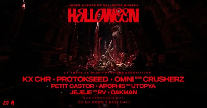 HALLOWEEN EDITION : COLLECTIF MUNERA X UNDER EVENTS