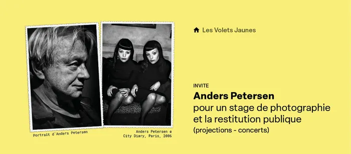 Rencontre avec Anders Petersen & projection photographique