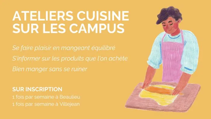 Ateliers cuisine avec la diététicienne du SSE - Gratuit