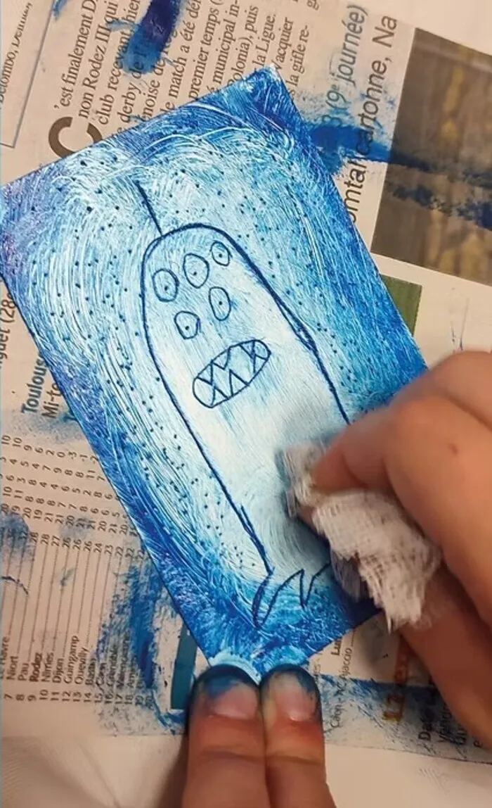 Gravure sur Tetra pak