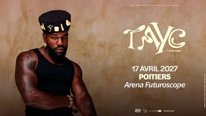 Tayc à l'Arena Futuroscope de Poitiers