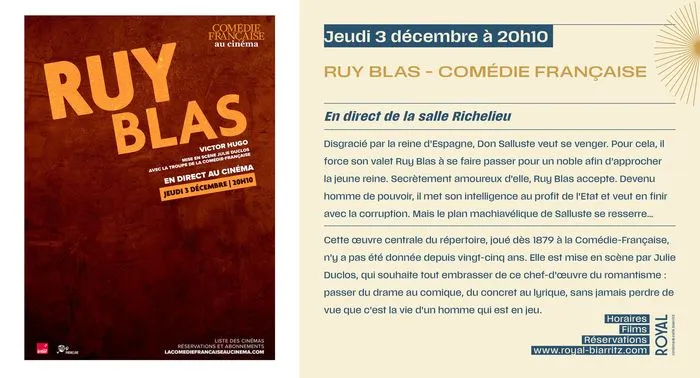 Comédie Française au Cinéma : Ruy Blas